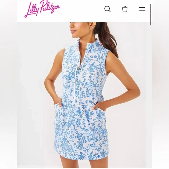 Lilly Pulitzer tall tales Kathy dress - Picture 2 of 2